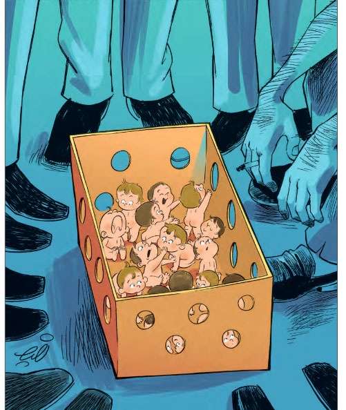 خرید و فروش نوزاد!/کاریکاتور