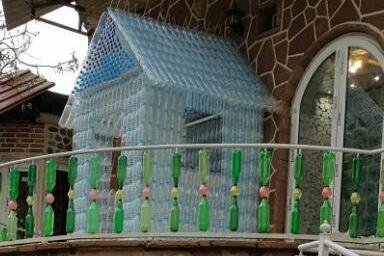 خانه‌ای از جنس پلاستیک در تهران! /عکس