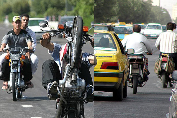 ثبت نام موتورسیکلت‌ها برای طرح ترافیک غیرقانونی است