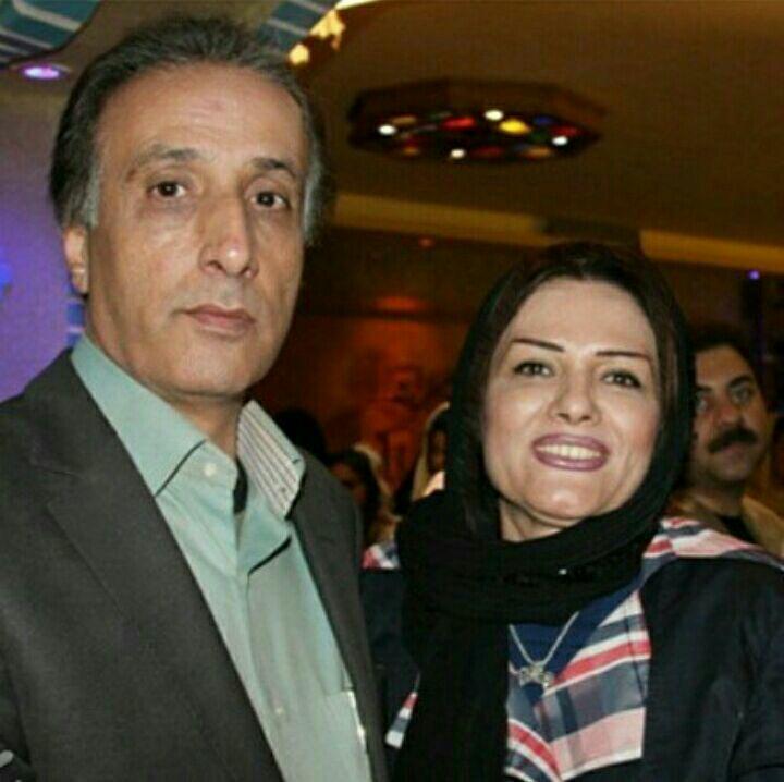محمدرضا حیاتی و همسرش/عکس