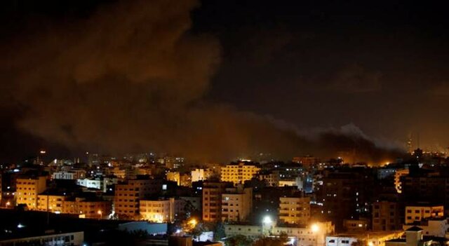 حمله جنگنده‌های اسرائیلی علیه پایگاه‌های حماس در نوار غزه