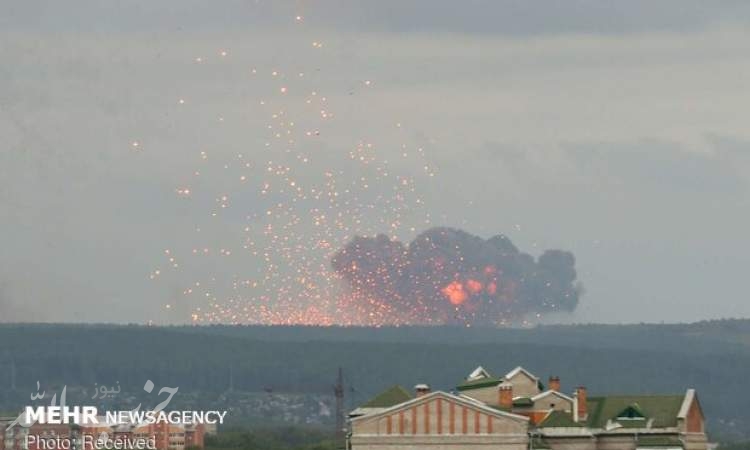 وقوع انفجار شدید در یک پایگاه نظامی در شمال روسیه