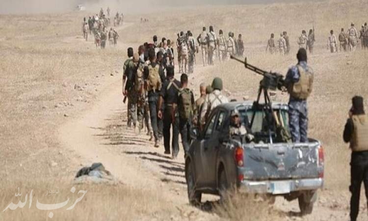 عملیات «حشد شعبی» در محورهای شمالی و شرقی عراق/ فرار بقایای داعش