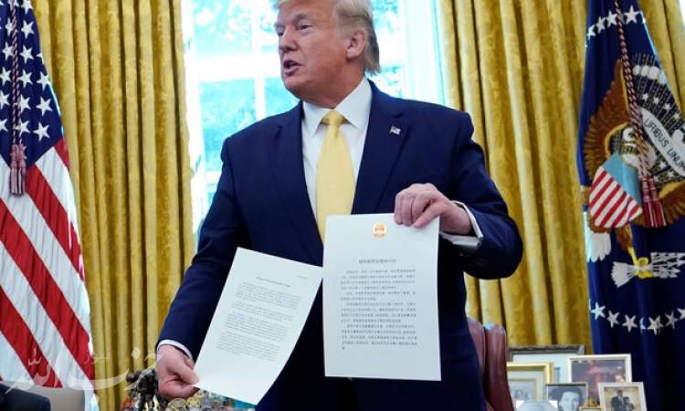 ترامپ «توافق تجاری فاز ۱» با چین را اعلام کرد