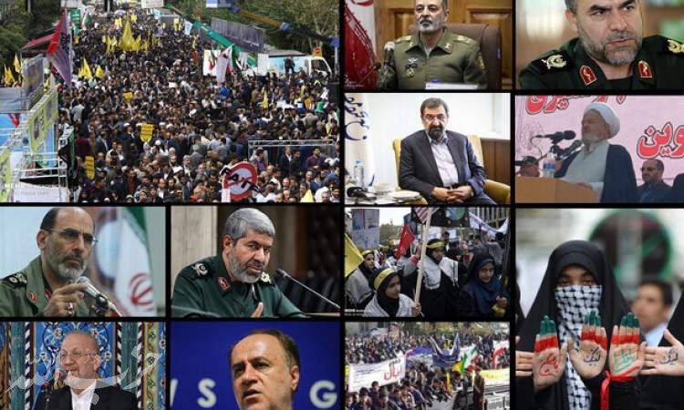 ایران صحنه استکبارستیزی و «نه» به مذاکره/مردم و مسئولان چه گفتند؟