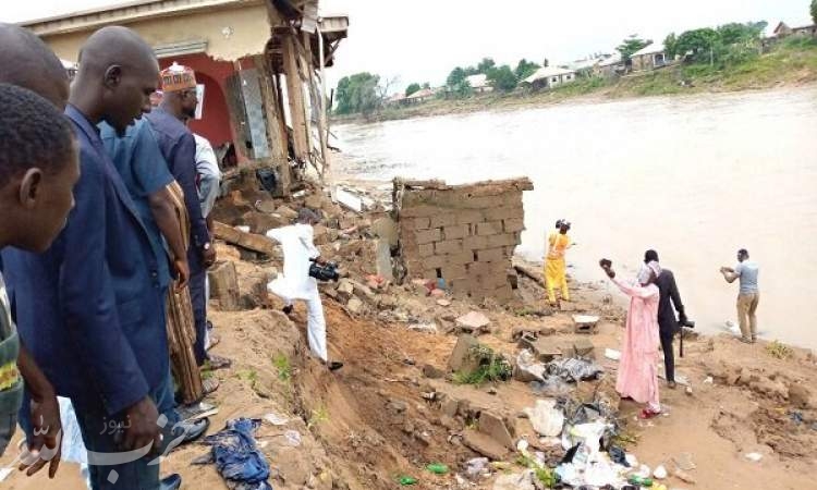 جاری شدن سیل در نیجریه ۳۰ نفر را به کام مرگ کشید