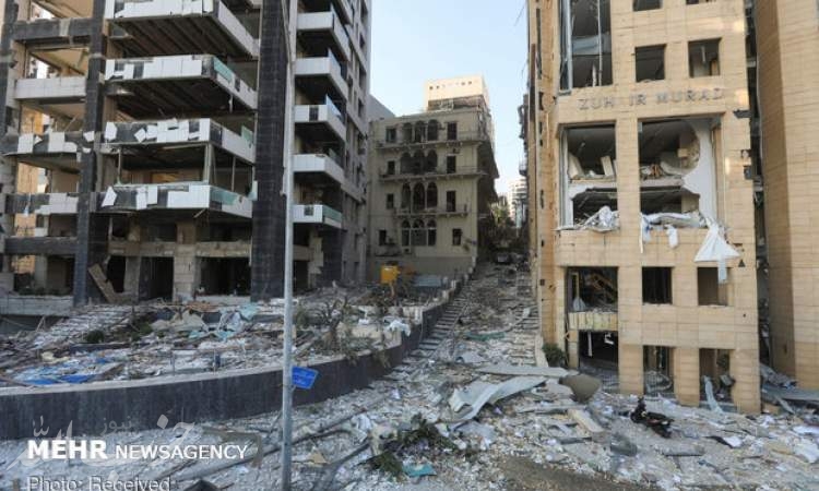 بر اثر انفجار بیروت ۶۰ نفر مفقود شده‌اند