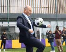 مهارت‌های فوتبالی وزیر کشور ترکیه