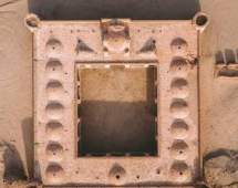 تصویری از کاروانسرای چهل پایه در دل کویر لوت