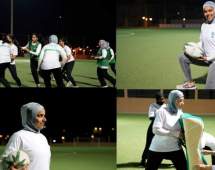 استقبال زنان عربستانی از ورزش راگبی