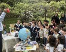 روز جهانی زمین پاک با حضور دانش‌آموزان