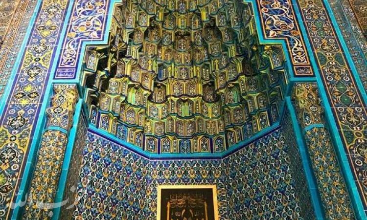 هنرنمایی استادکاران ایرانی در زیباترین مسجد ترکیه