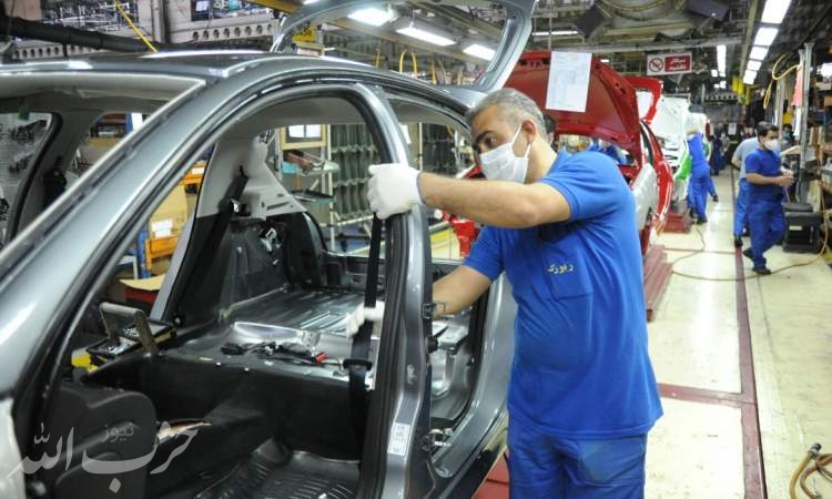 افزایش ۴۵ درصدی تولید در ایران خودرو