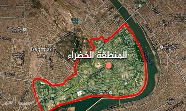 شنیده شدن صدای انفجار مهیب در منطقه سبز بغداد