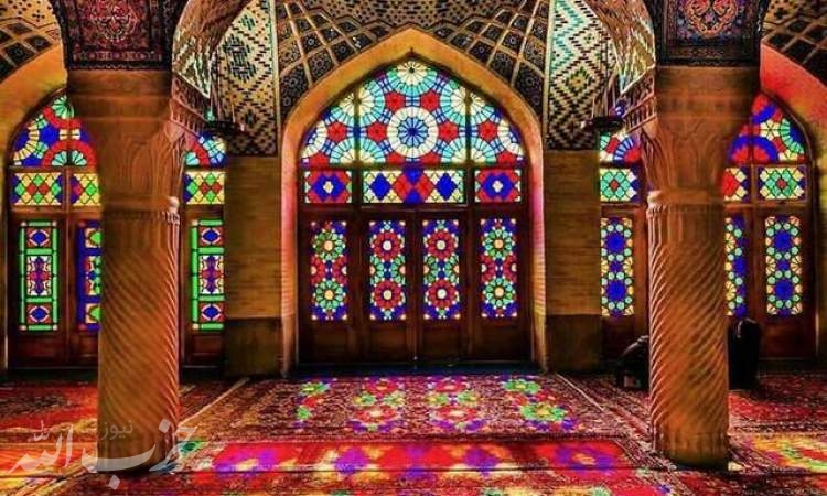 معجونی زیبا از هنر و ریاضی در مسجد نصیرالملک +عکس