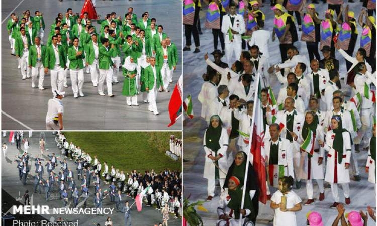 رونمایی از لباس کاروان المپیک ایران در نشست پایان سال وزیر و روسا