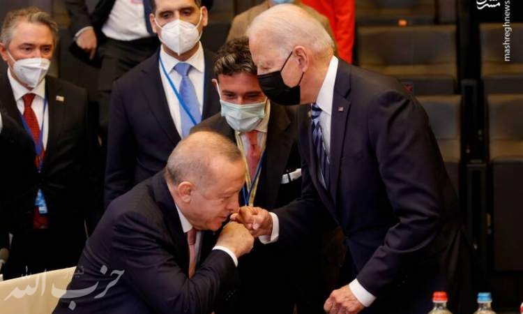 سلام بایدن به اردوغان سوژه شد/عکس