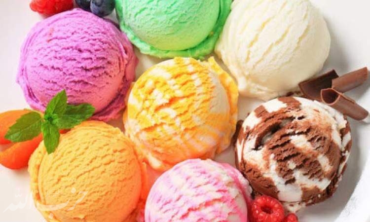 بازار سرد بستنی و آبمیوه