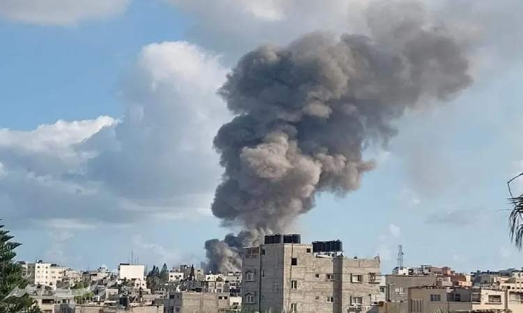 وقوع انفجار در بازاری در غزه+ تصاویر