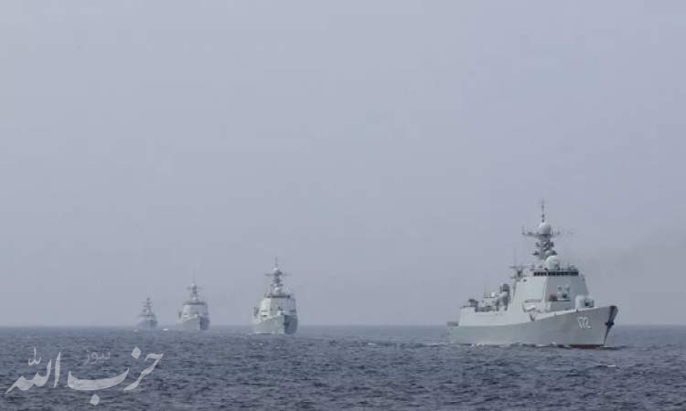 رزمایش نظامی نیروی دریایی «ارتش آزادیبخش خلق» در دریای جنوبی چین