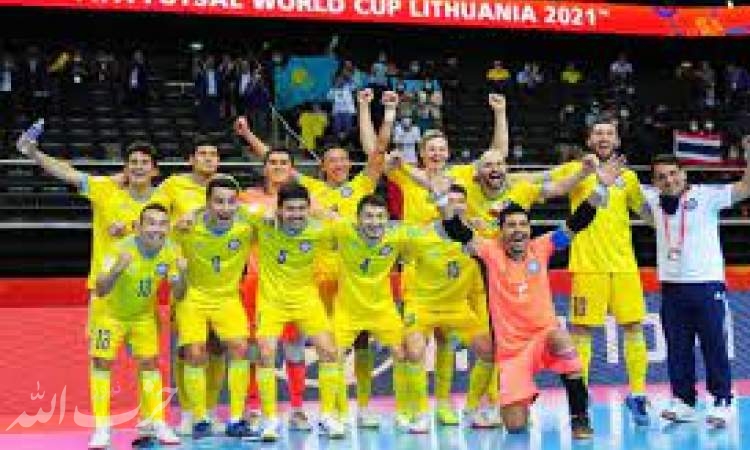 گزارش فیفا از بازی تیم ملی فوتسال ایران با قزاقستان
