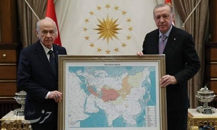 واکنش روسیه به نمایش نقشه "جهان ترک" اردوغان و باغچلی