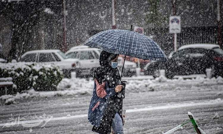 بارش باران و برف ۵ روزه در ۱۴ استان/ هشدار سیلاب و کولاک برف در برخی مناطق کشور