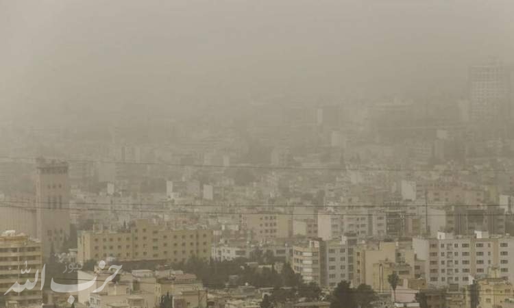 گرد و غبار انتقالی از عراق به جنوب غرب کشور می رسد