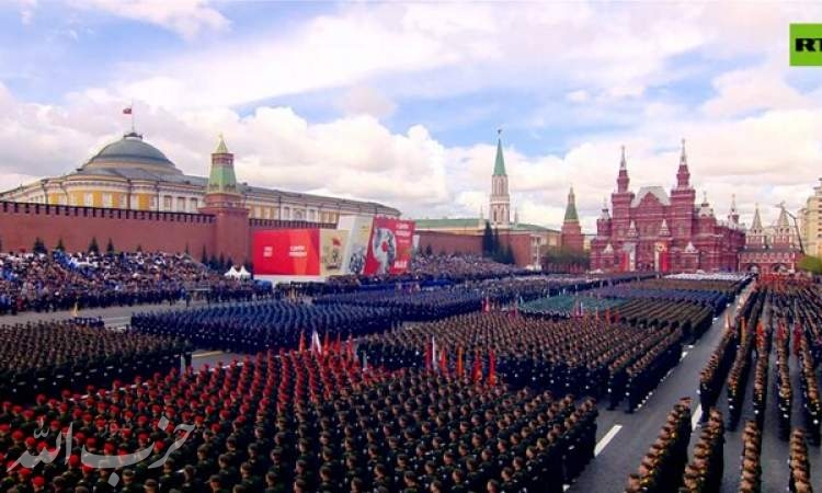 رژه "روز پیروزی" در میدان سرخ مسکو با حضور پوتین