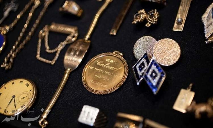 جواهرات گمشده «الویس پریسلی»‌ حراج می‌شوند