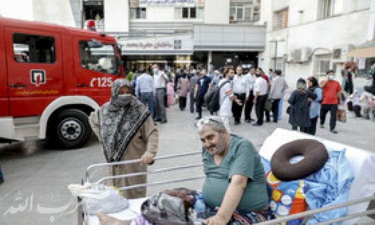 اخطار آتش‌نشانی به بیمارستان‌های ناایمن تهران