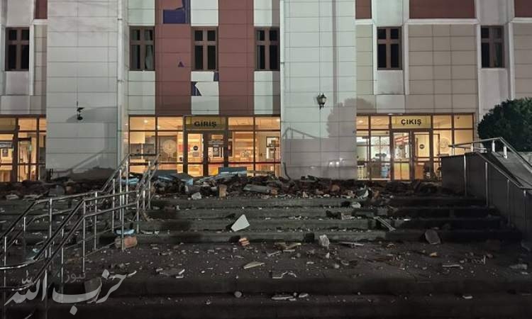 وقوع زلزله ۶ ریشتری در ترکیه