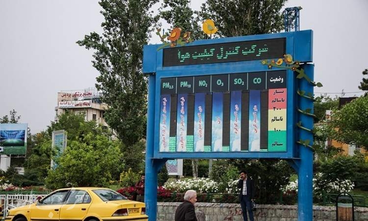 وضعیت هوای تهران ؛‌ تداوم تنفس هوای "قابل قبول"