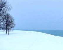 ویدئویی آخرالزمانی از شیکاگو در زمستان