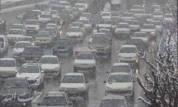 بارش برف و باران در تهران از پنجشنبه